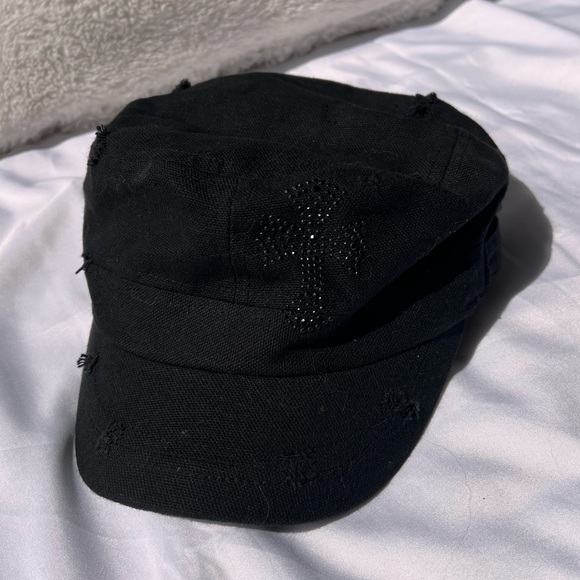 Manhattan Hat Company Accessories Y2k Newsboy Cap With Bedazzled